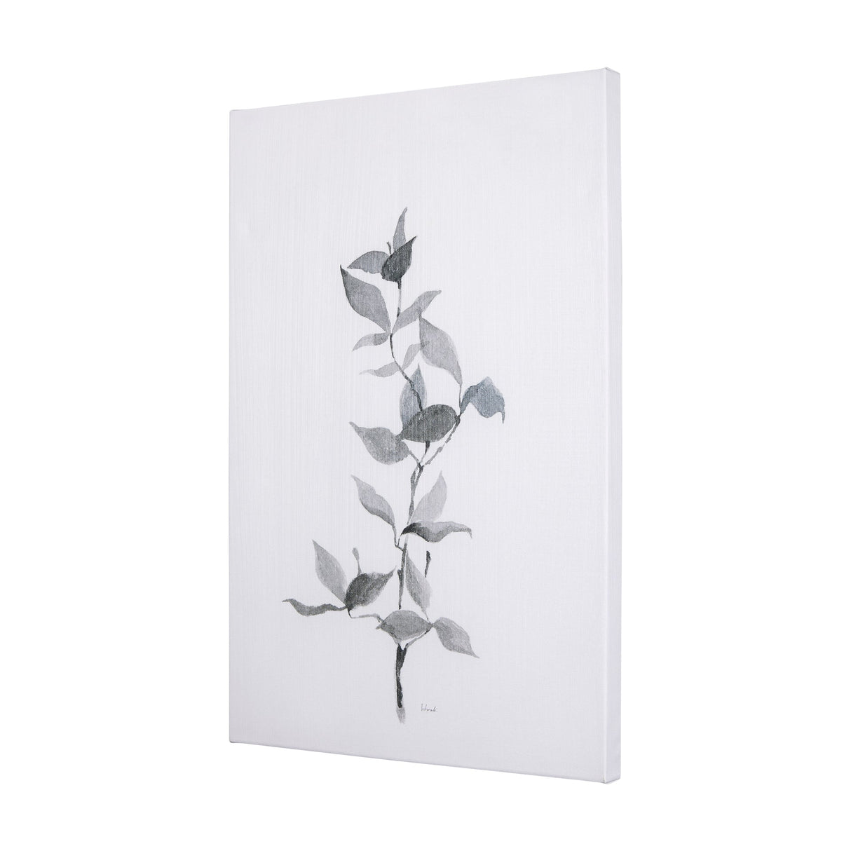Leaf Shadow II by Mercana Studio a Hand Embellished Textured Canvas by Mercana at Eve Furniture