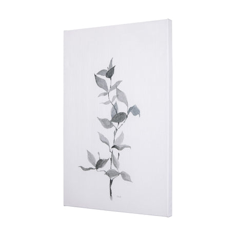 Leaf Shadow II by Mercana Studio a Hand Embellished Textured Canvas by Mercana at Eve Furniture