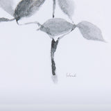 Leaf Shadow II by Mercana Studio a Hand Embellished Textured Framed Art Print Matted under Glass by Mercana at Eve Furniture