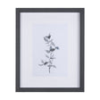 Leaf Shadow II by Mercana Studio a Hand Embellished Textured Framed Art Print Matted under Glass by Mercana at Eve Furniture