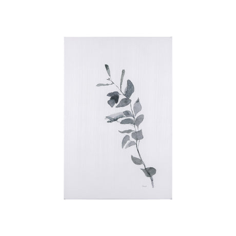 Leaf Shadow III by Mercana Studio a Hand Embellished Textured Canvas by Mercana at Eve Furniture