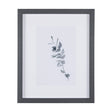 Leaf Shadow III by Mercana Studio a Hand Embellished Textured Framed Art Print Matted under Glass by Mercana at Eve Furniture