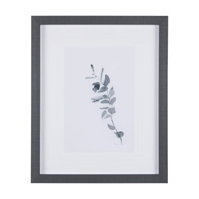Leaf Shadow III by Mercana Studio a Hand Embellished Textured Framed Art Print Matted under Glass by Mercana at Eve Furniture