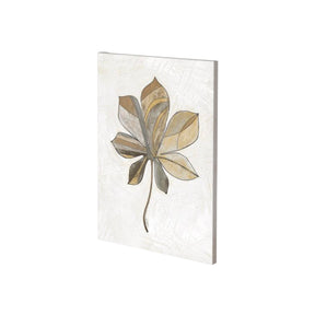 Leafy Patterns 2 by Filippo Ioco a Hand Embellished Textured Canvas by Mercana at Eve Furniture