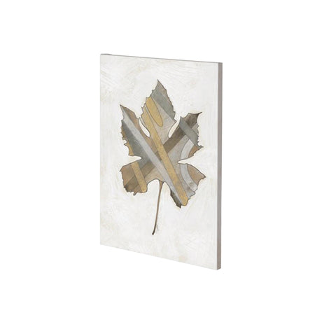 Leafy Patterns 4 by Filippo Ioco a Hand Embellished Textured Canvas by Mercana at Eve Furniture
