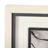 Leafy Shade I by Mercana Studio a Hand Embellished Textured Framed Art Print Matted under Glass by Mercana at Eve Furniture