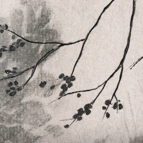 Leafy Shade II by Mercana Studio a Hand Embellished Textured Framed Art Print Matted under Glass by Mercana at Eve Furniture