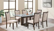 Leah Brown Dining Room Set by Cosmos Furniture at Eve Furniture