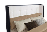 Leandro Black 4-Piece California King Bedroom Set Burnished by Coaster at Eve Furniture
