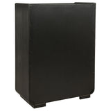 Leandro Black 5-Piece California King Bedroom Set Burnished by Coaster at Eve Furniture