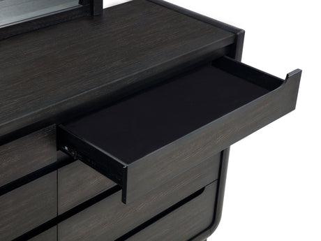 Leandro Black 5-Piece California King Bedroom Set Burnished by Coaster at Eve Furniture