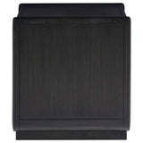 Leandro Burnished Black 1-drawer Wood Occasional Side End Table by Coaster at Eve Furniture