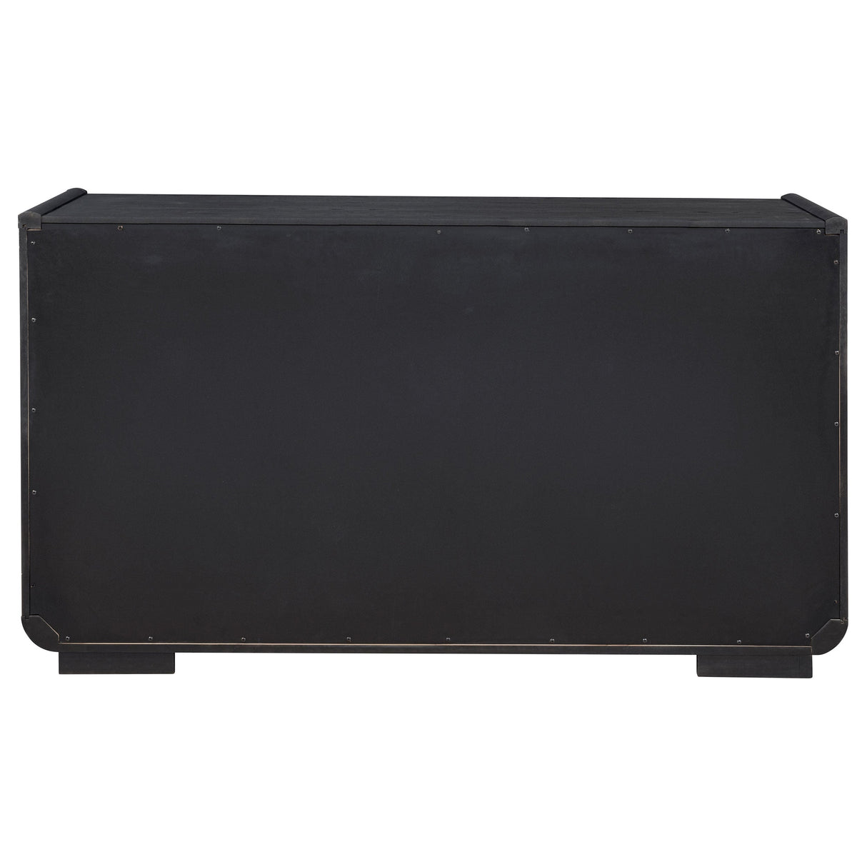 Leandro Burnished Black 2-drawer Dining Sideboard Server by Coaster at Eve Furniture