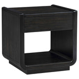 Leandro Burnished Black 3-piece Wood Coffee and End Table Set by Coaster at Eve Furniture