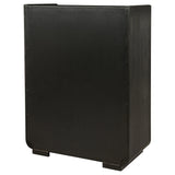 Leandro Burnished Black 5-drawer Bedroom Chest of Drawers by Coaster at Eve Furniture