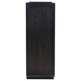 Leandro Burnished Black 5-drawer Bedroom Chest of Drawers by Coaster at Eve Furniture