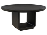 Leandro Burnished Black 60-inch Round Dining Table by Coaster at Eve Furniture