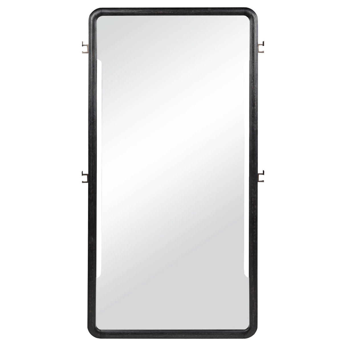Leandro Burnished Black 76-inch Full Length Floor Mirror by Coaster at Eve Furniture