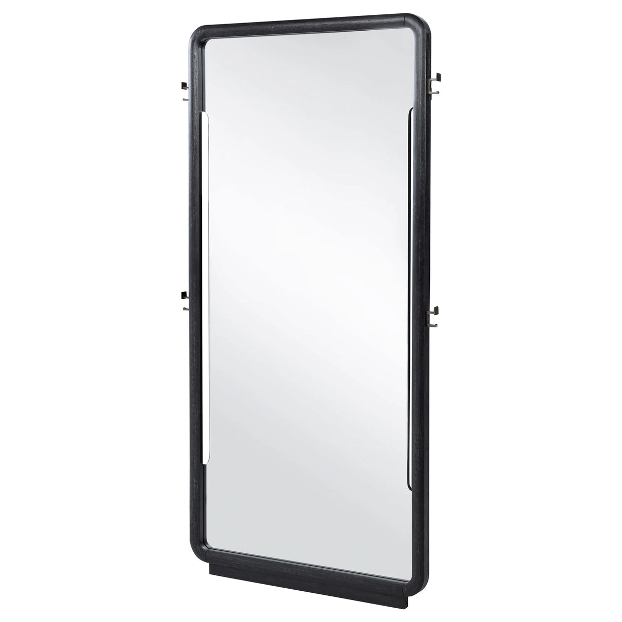 Leandro Burnished Black 76-inch Full Length Floor Mirror by Coaster at Eve Furniture