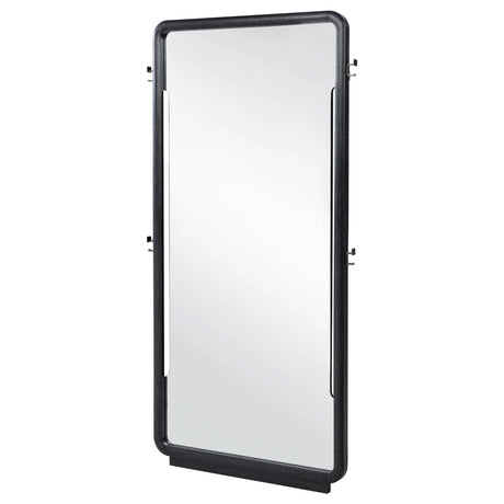 Leandro Burnished Black 76-inch Full Length Floor Mirror by Coaster at Eve Furniture