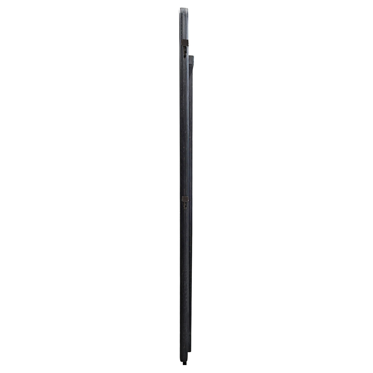 Leandro Burnished Black 76-inch Full Length Floor Mirror by Coaster at Eve Furniture