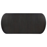Leandro Burnished Black 78-inch Extension Dining Room Table by Coaster at Eve Furniture
