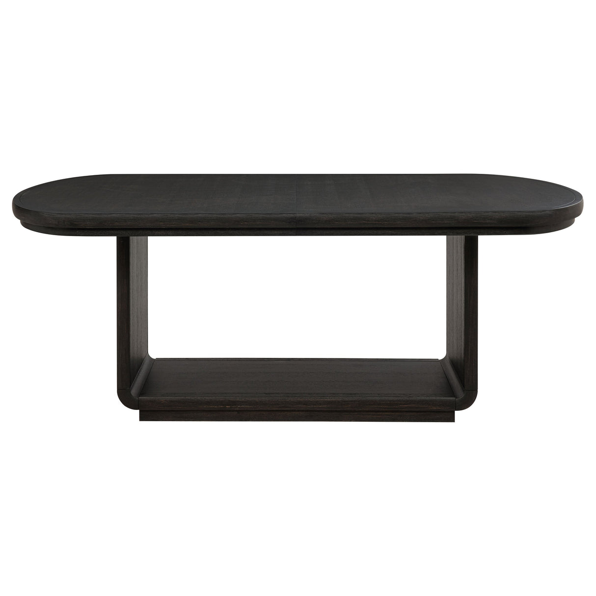 Leandro Burnished Black 78-inch Extension Dining Room Table by Coaster at Eve Furniture