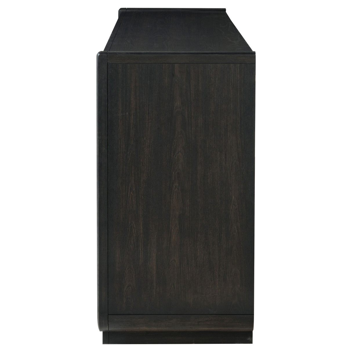 Leandro Burnished Black 8-drawer Bedroom Dresser Cabinet by Coaster at Eve Furniture