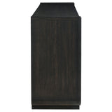 Leandro Burnished Black 8-drawer Bedroom Dresser Cabinet by Coaster at Eve Furniture
