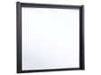 Leandro Burnished Black Dresser Mirror by Coaster at Eve Furniture