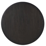 Leandro Burnished Black/Cream 7-piece Round Dining Table Set by Coaster at Eve Furniture