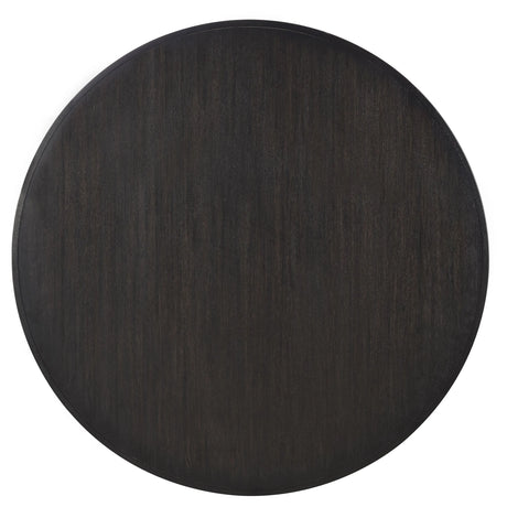 Leandro Burnished Black/Cream 7-piece Round Dining Table Set by Coaster at Eve Furniture
