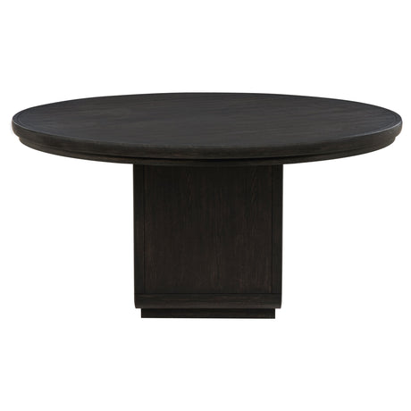 Leandro Cream/Burnished Black 7-piece Round Dining Table Set by Coaster at Eve Furniture