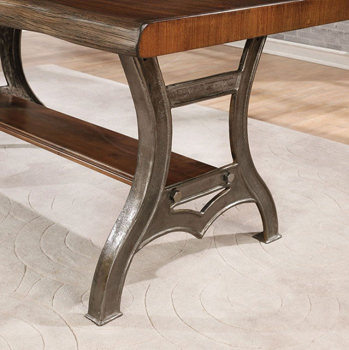 Leann Brown Cherry Bench by Furniture of America at Eve Furniture