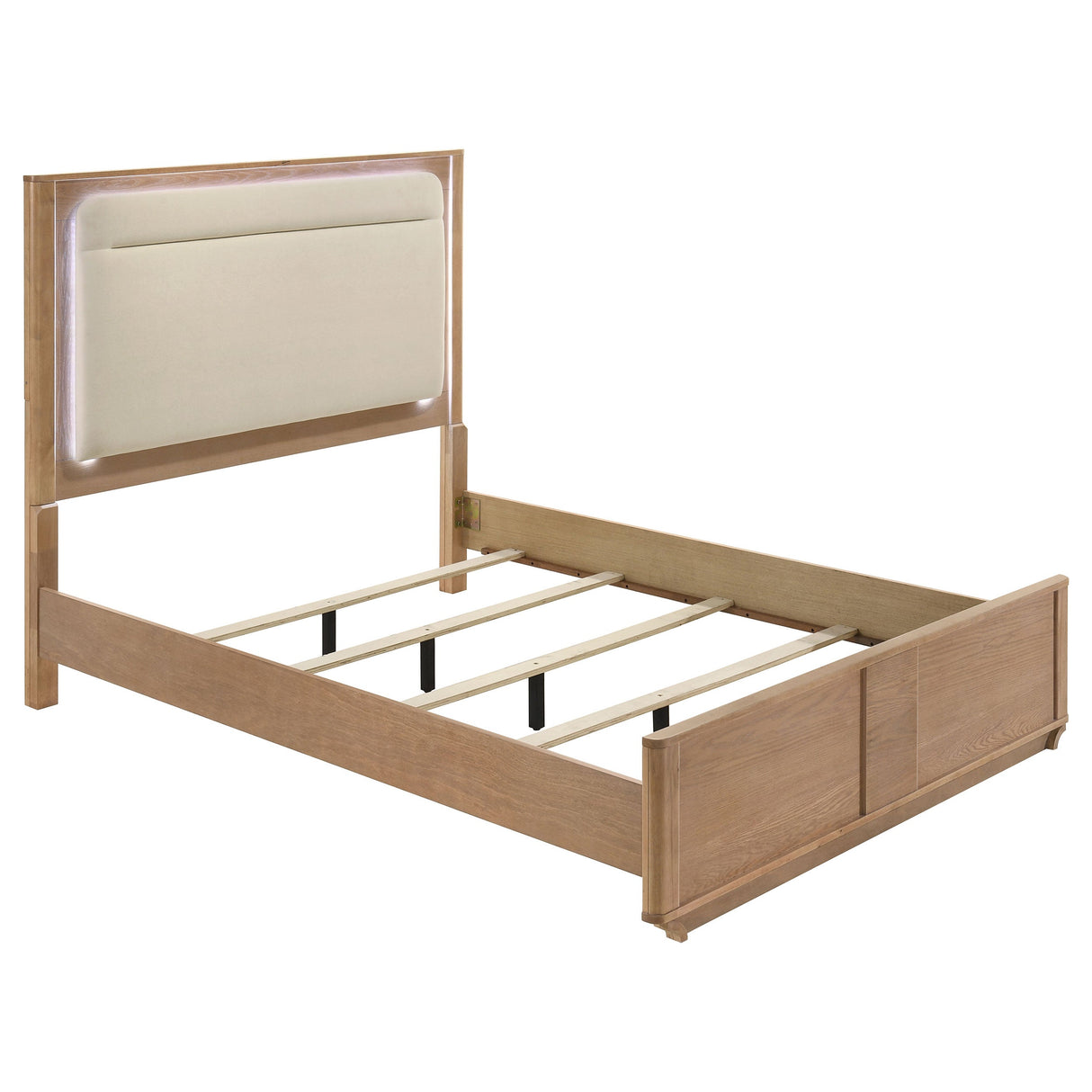 Leanne Light Oak 5-piece Queen Bedroom Set by Coaster at Eve Furniture
