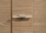 Leanne Light Oak 6-drawer Sinter Stone Top Dresser and Mirror by Coaster at Eve Furniture