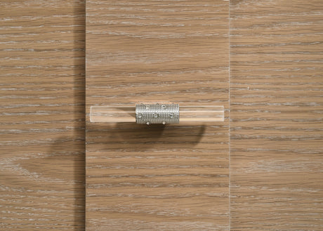 Leanne Light Oak 6-drawer Sinter Stone Top Dresser and Mirror by Coaster at Eve Furniture