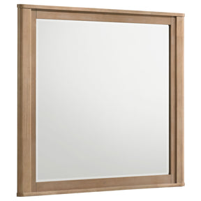 Leanne Light Oak Dresser Mirror by Coaster at Eve Furniture