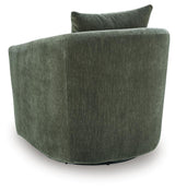 Leastow Loden Swivel Accent Chair by Ashley at Eve Furniture