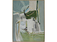 Leblanc 2 Green/Gold Canvas by Crestview at Eve Furniture