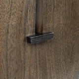 Ledger II 70L x 17W x 30H Live-Edge Wooden Brown Console Table by Mercana at Eve Furniture