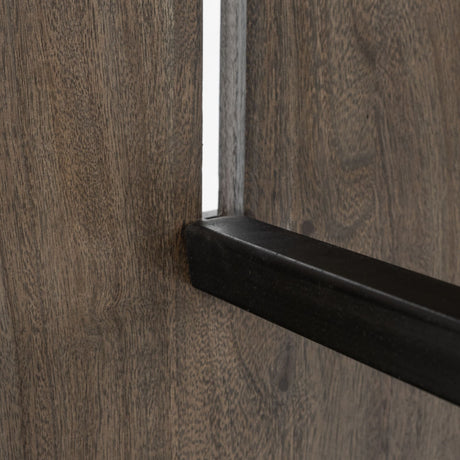 Ledger II Live-Edge Wooden Brown Console Table by Mercana at Eve Furniture