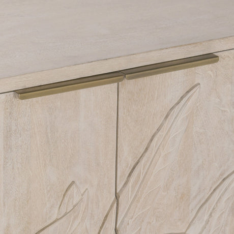 Ledro 4 Door Cabinet - Cream by Classic Home at Eve Furniture