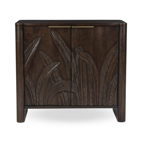 Ledro Dark Brown 2 Door Cabinet by Classic Home at Eve Furniture