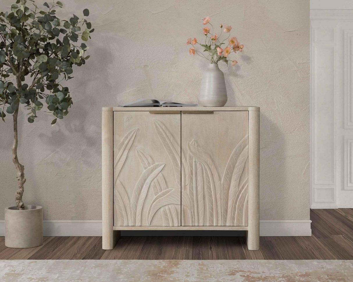 Ledro Cream 2 Door Cabinet by Classic Home at Eve Furniture