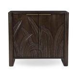 Ledro Dark Brown 2 Door Cabinet by Classic Home at Eve Furniture
