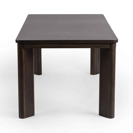 Ledro Dark Brown Dining Table by Classic Home at Eve Furniture