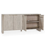 Ledro Whitewash Buffet by Classic Home at Eve Furniture