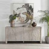 Ledro Whitewash Buffet by Classic Home at Eve Furniture
