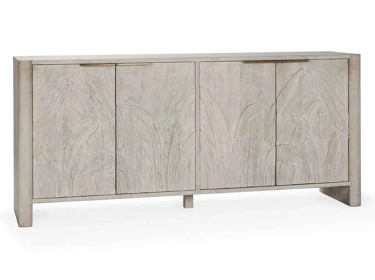 Ledro Whitewash Buffet by Classic Home at Eve Furniture